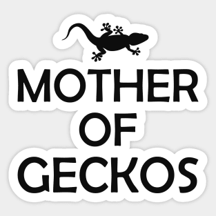 Gecko - Mother of geckos Sticker